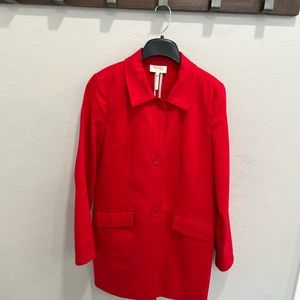 Laundry red trench-blazer - size S